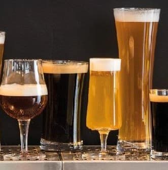 Beer glasses