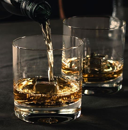 Whisky glasses